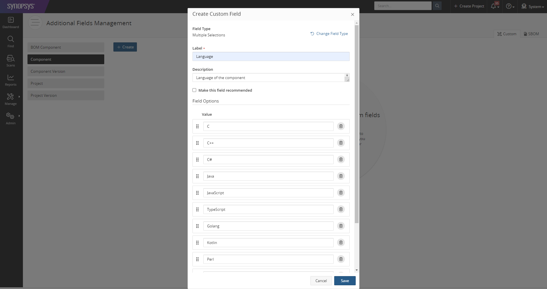 Propagate language options