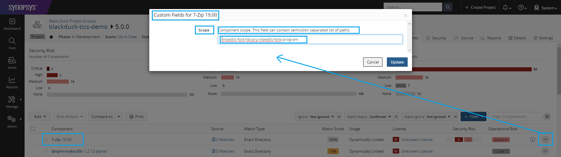 Create Language custom field